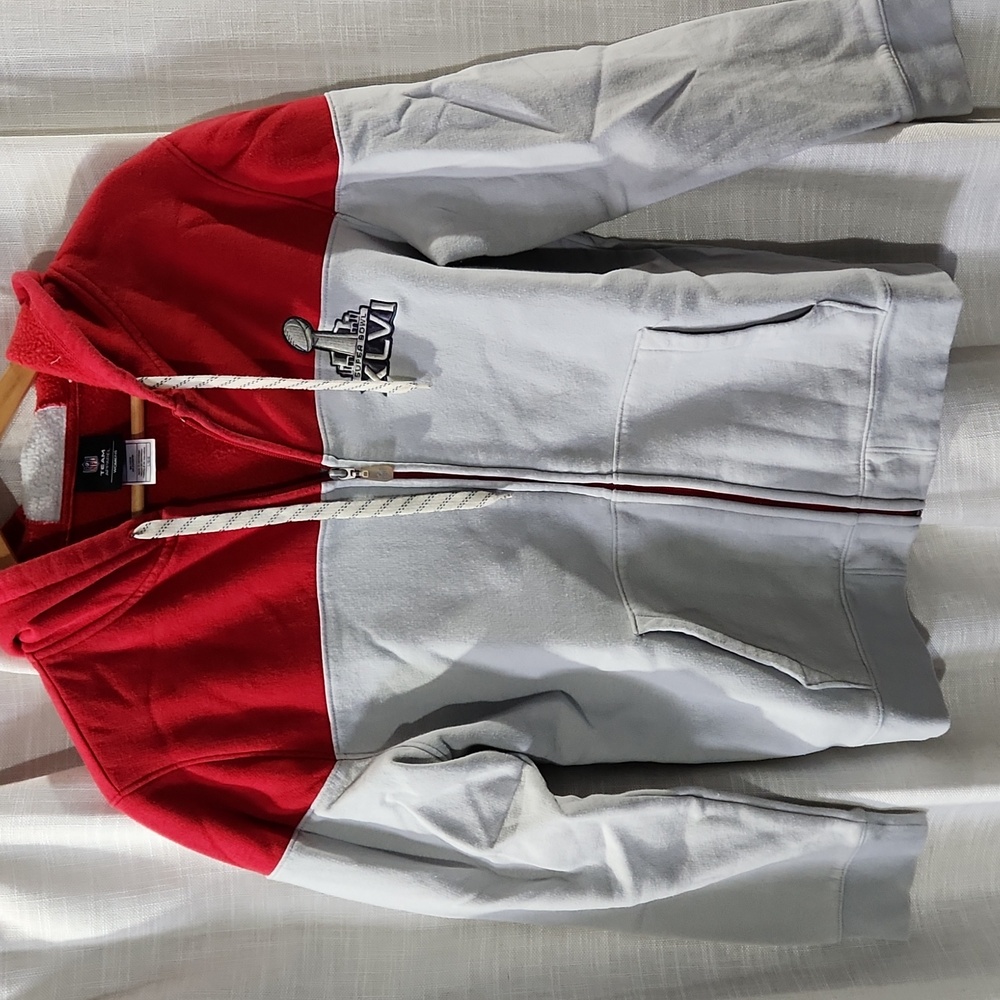 Super Bowl XVLI Zip Sweatshirt L